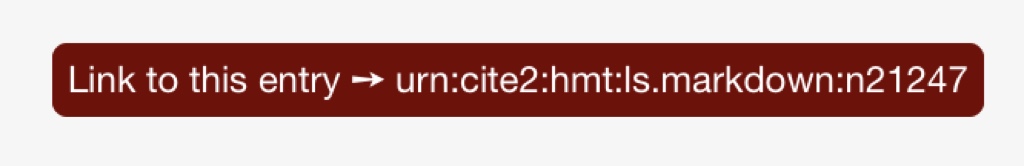 Hover or click to see that is really a link directly to this entry.