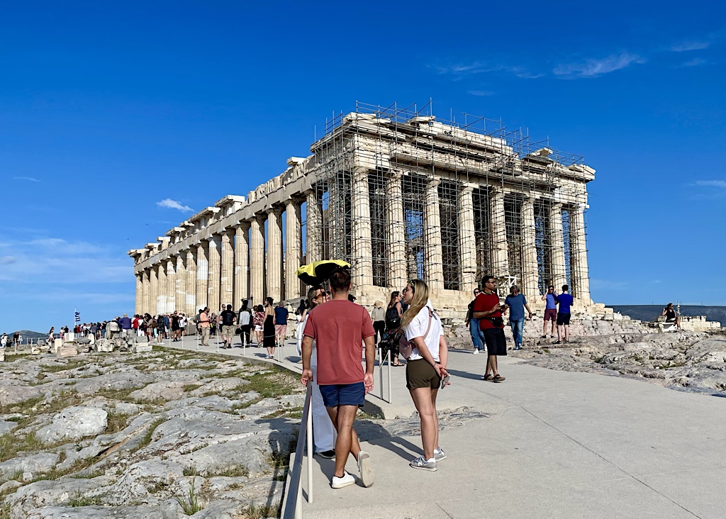 A classic shot? It’s looking better than it did in 1990, anyway; the restoration is coming along nicely.