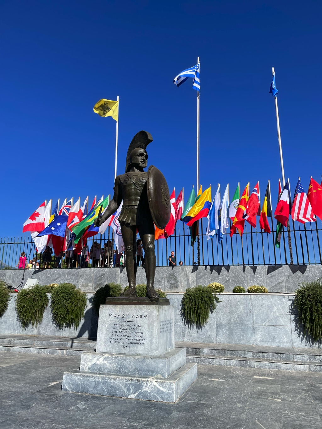 The great Leonidas in Sparta