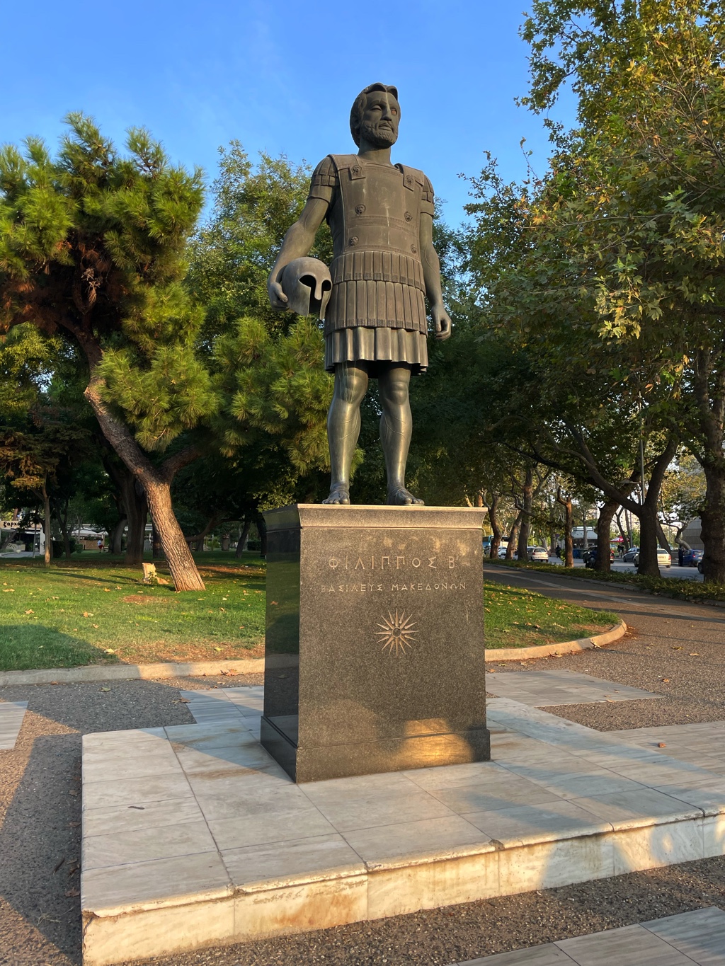 Philip of Macedon, Alexander’s father.