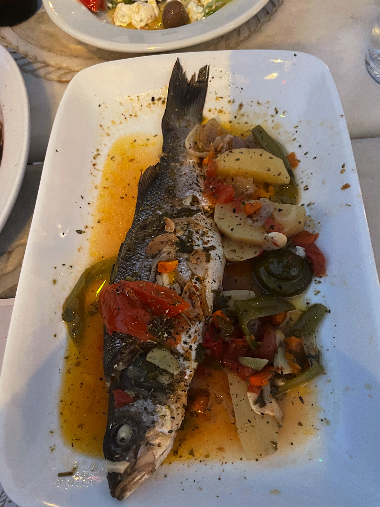 I like to get fish when I’m by the sea.