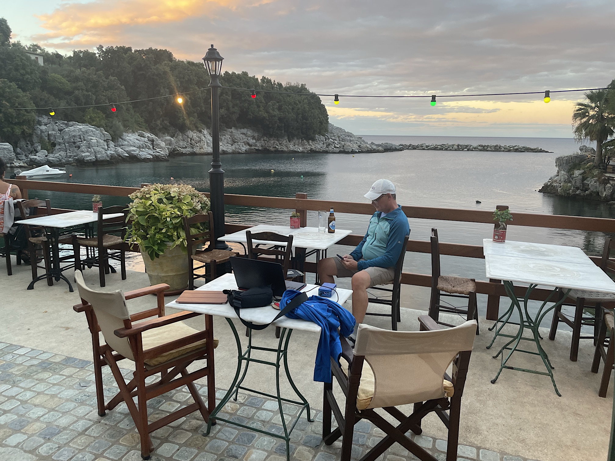 Sunset in Damouchari