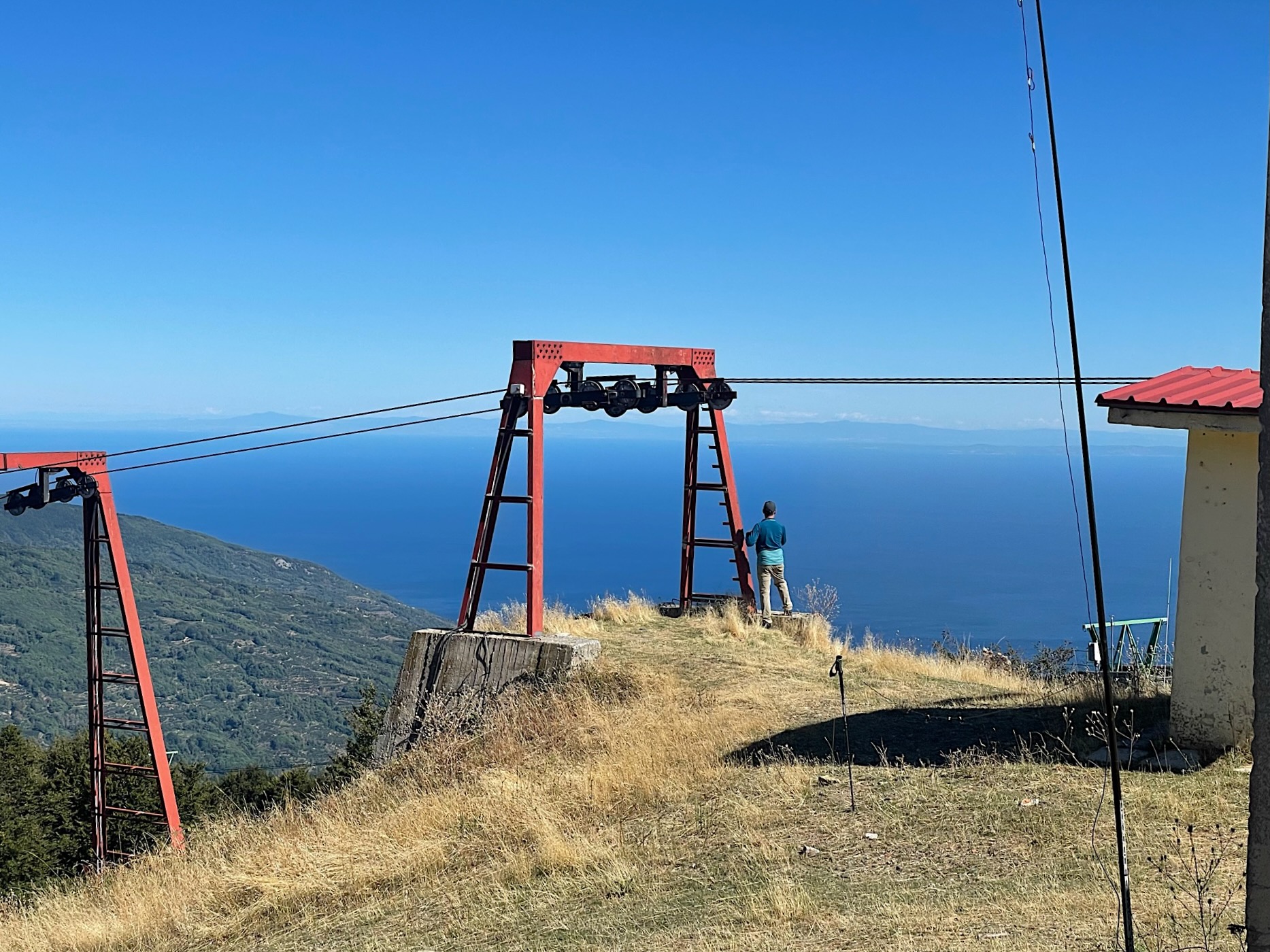 Achilles used to come here to ski with the Myrmidons.