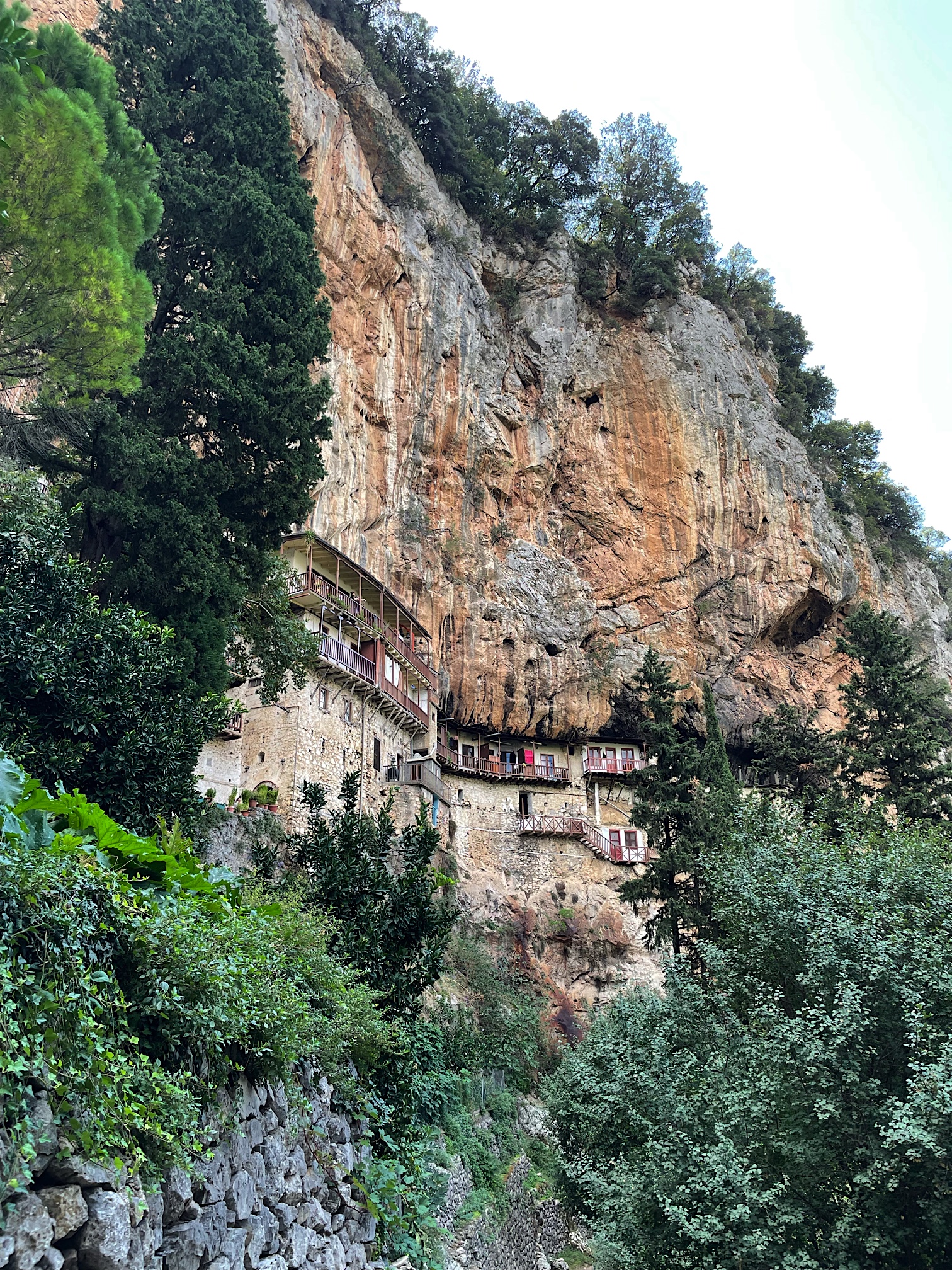 The famous Prodromos Monastery, named after John the Baptist.