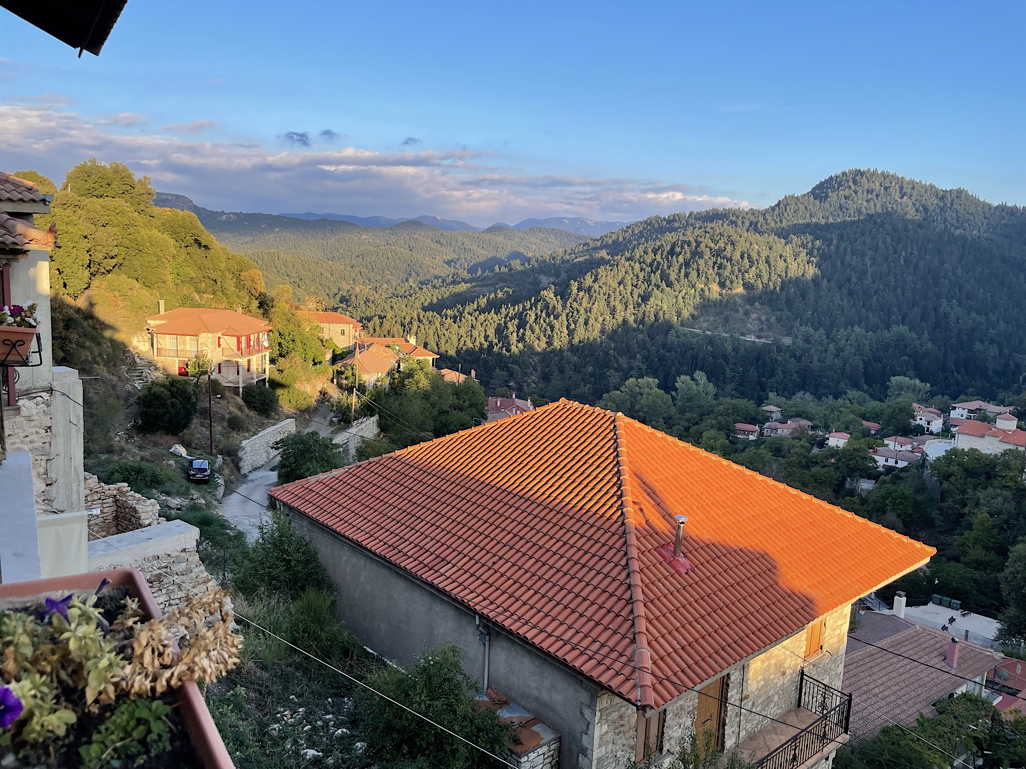 Sunset time in Valtesiniko