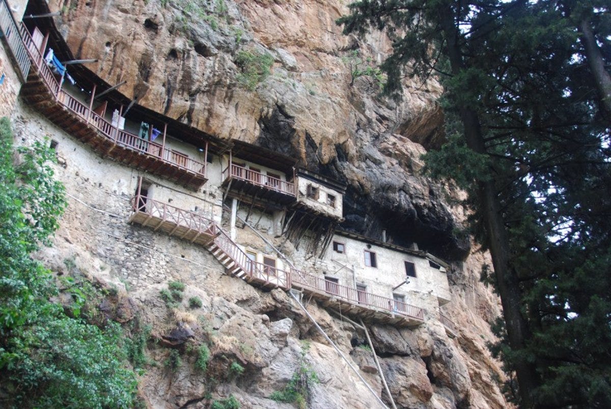 We never bothered with the guided tours of the monasteries. They were cool to look at, though.