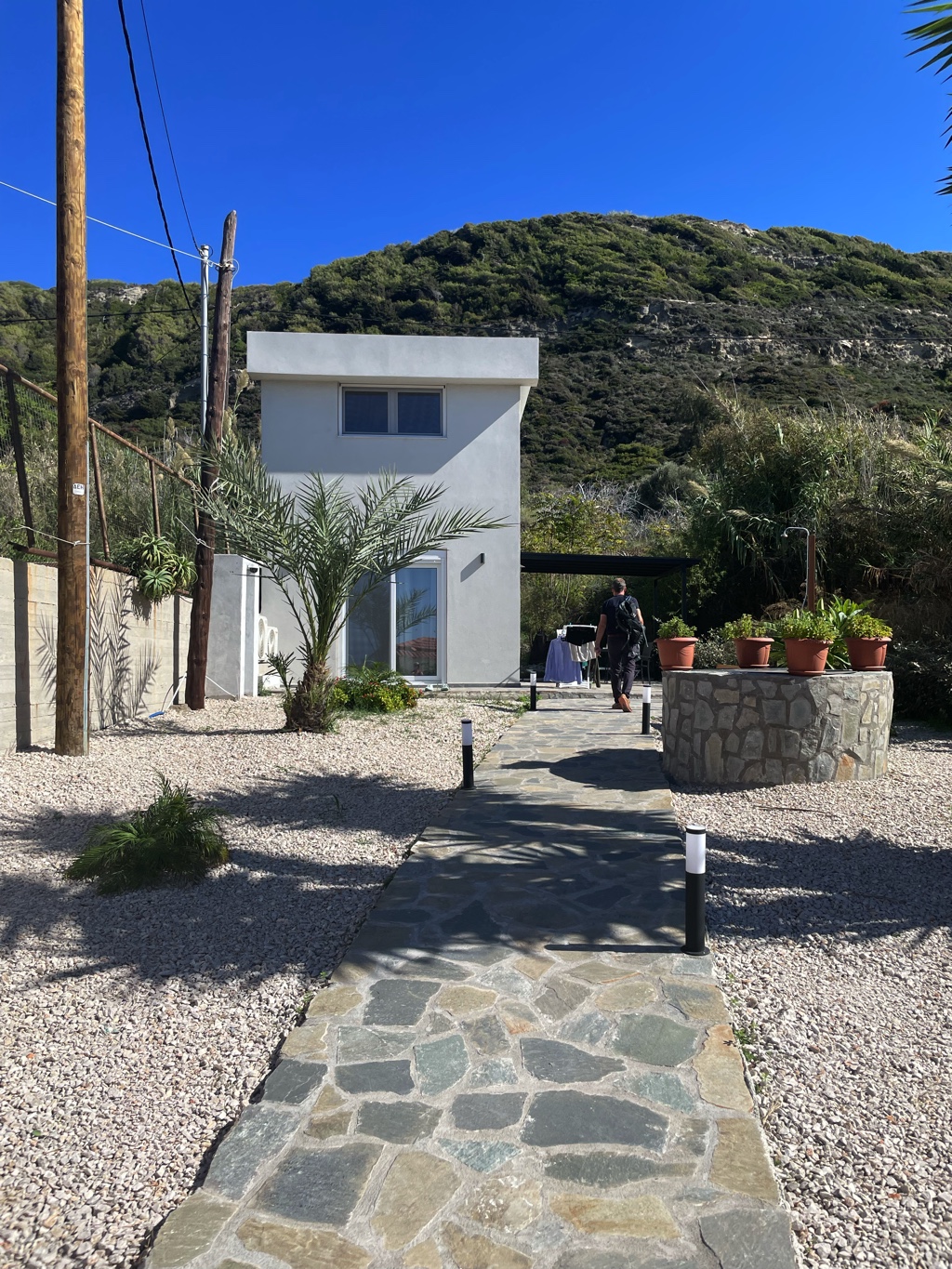 Our place in Kritika was a beautiful little house!