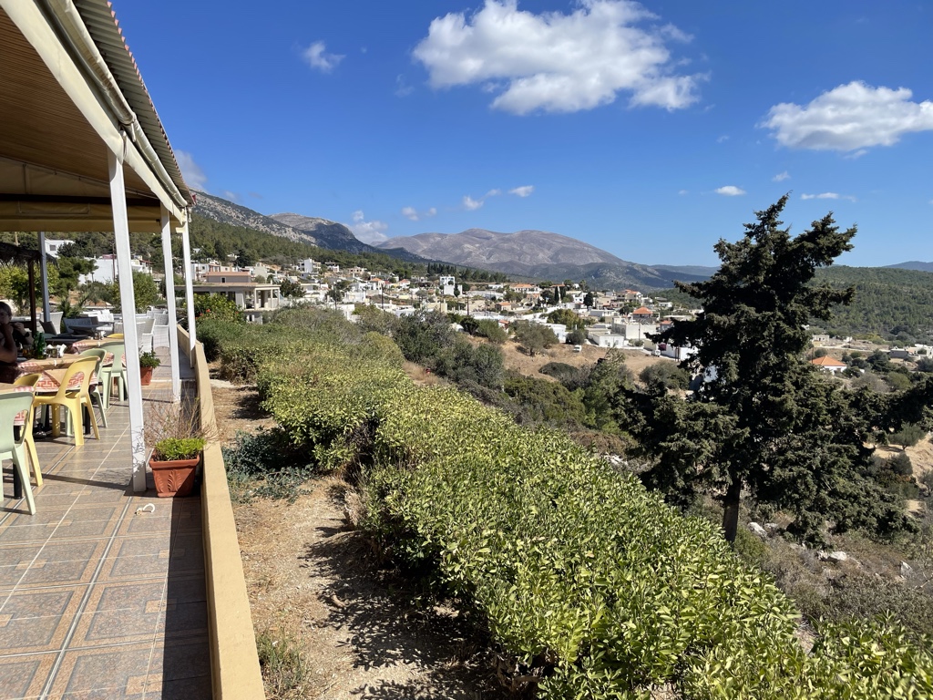 Monolithos seen from Taverna Panorama.