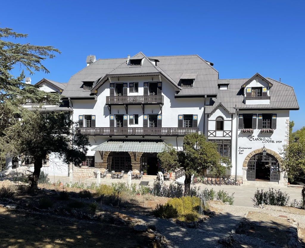 An unexpected Alpine touch in Rhodes.