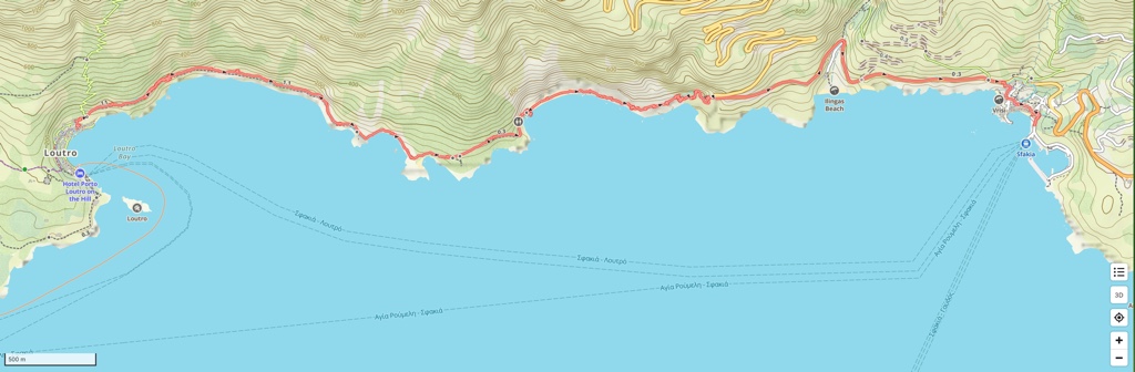 The hike to Chora Sfakia.