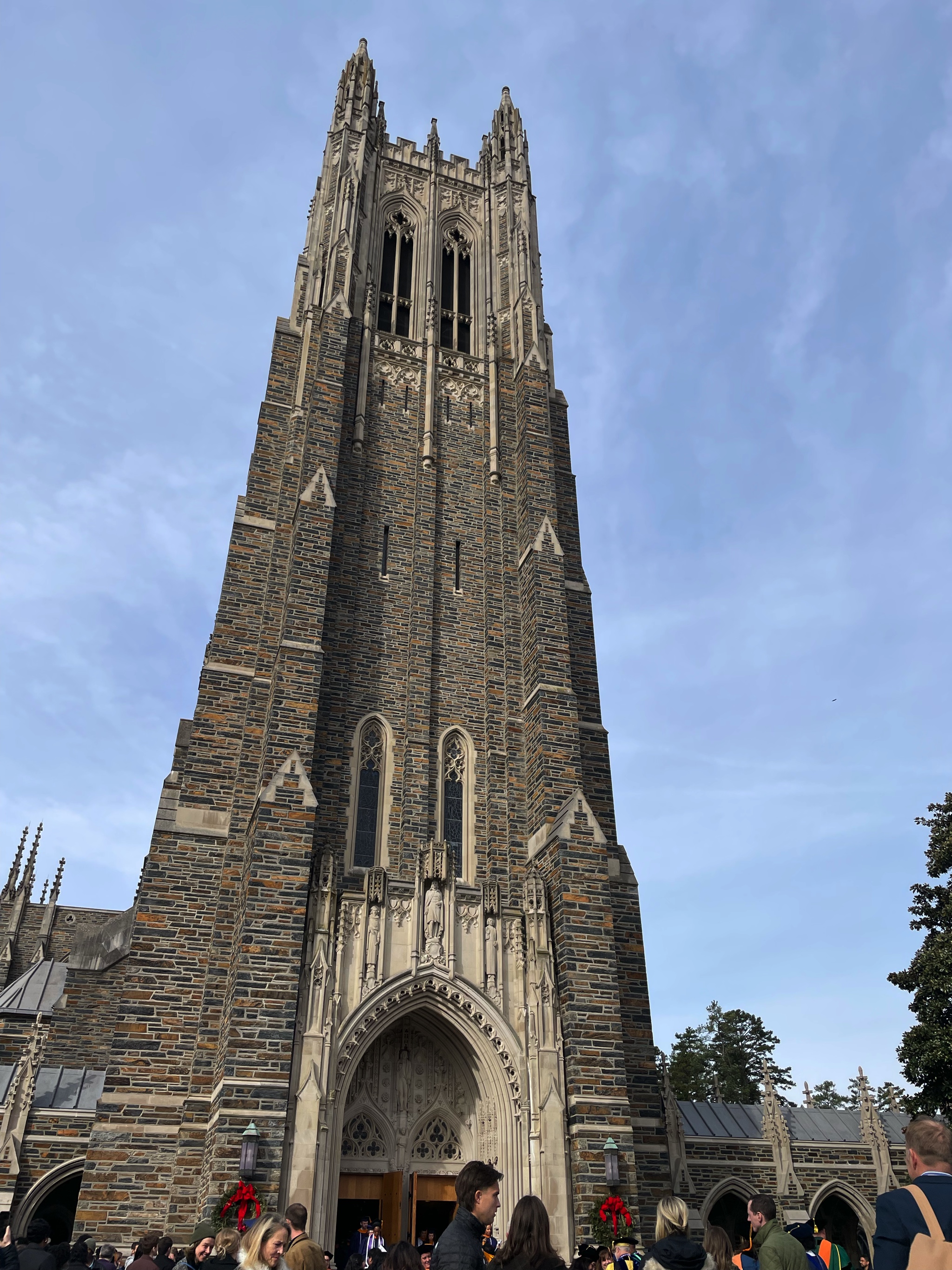 Duke chapel, same as it ever was.