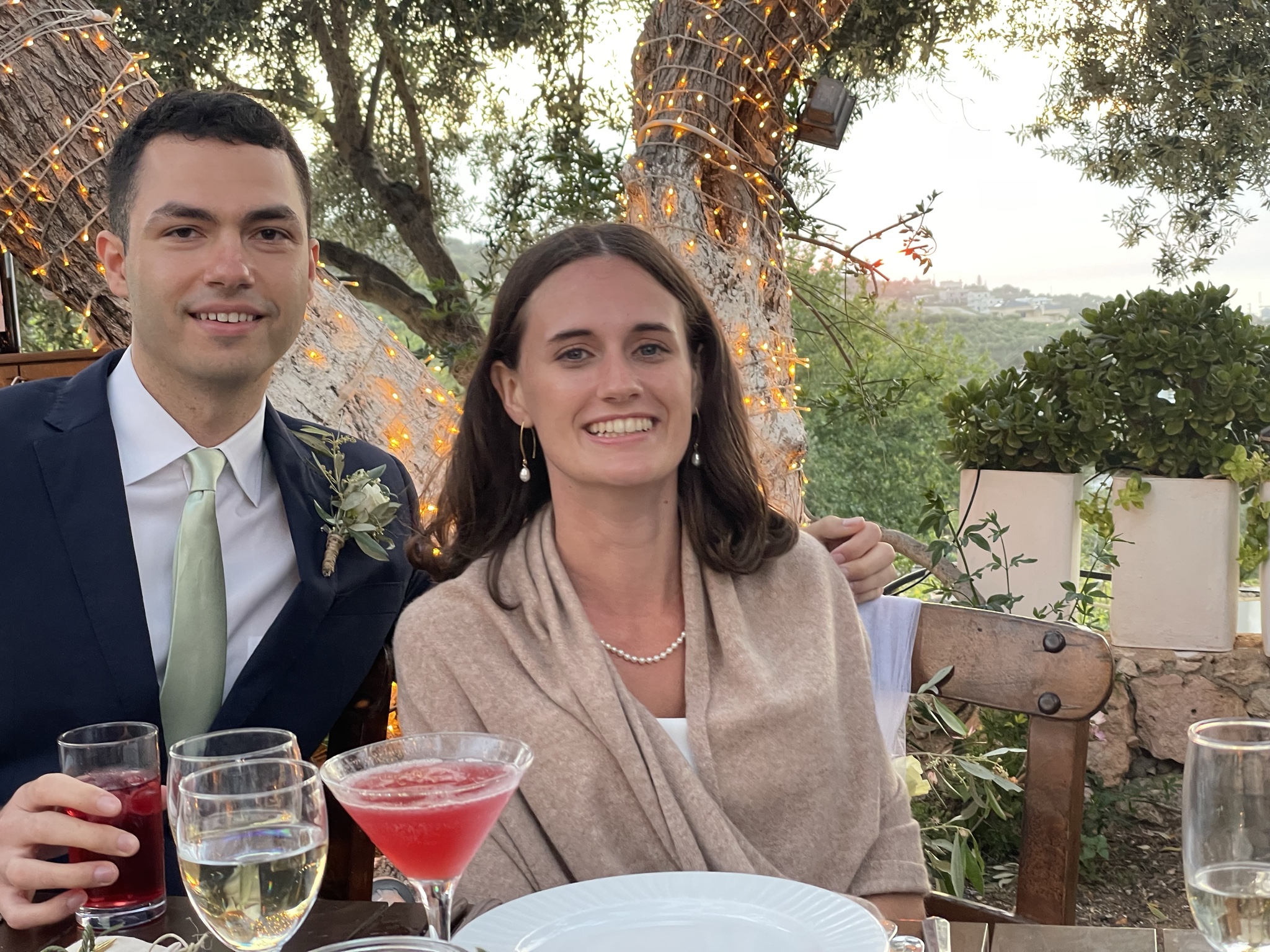 Demitri and Maggie, the reason we came to Rethymno.