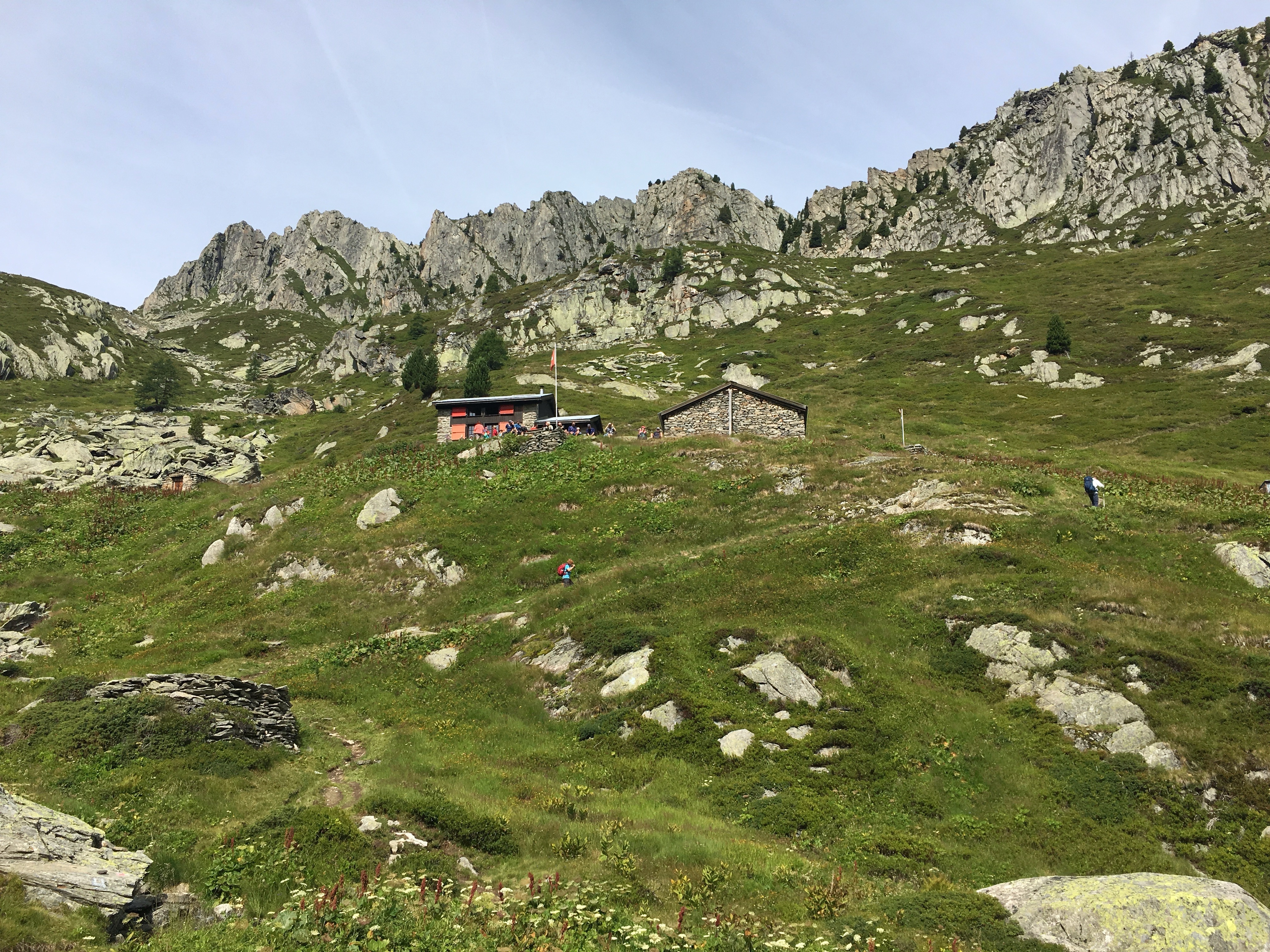 The Réfuge des Grands is one of the more remote and rugged refuges.