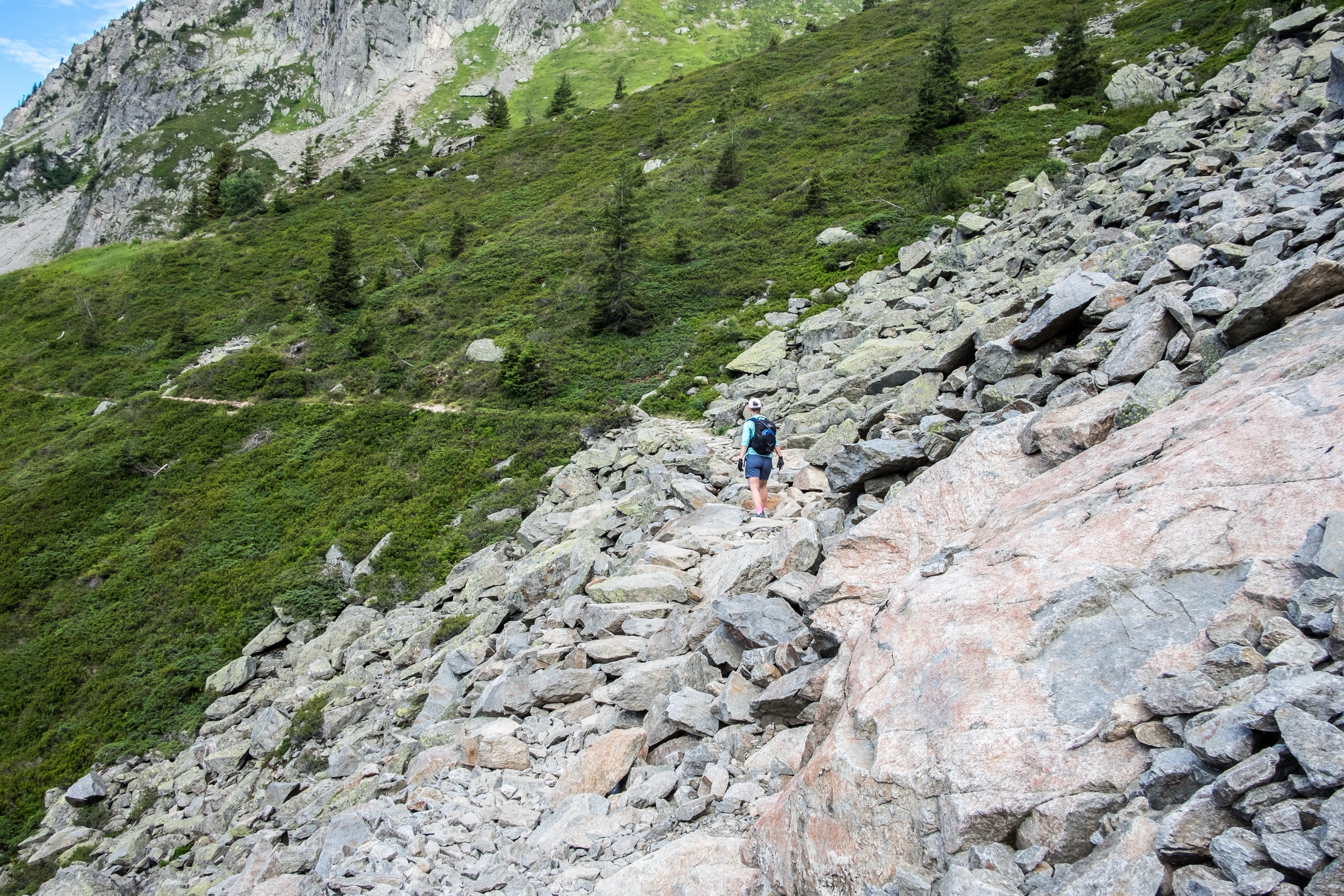 This trail stayed rugged.