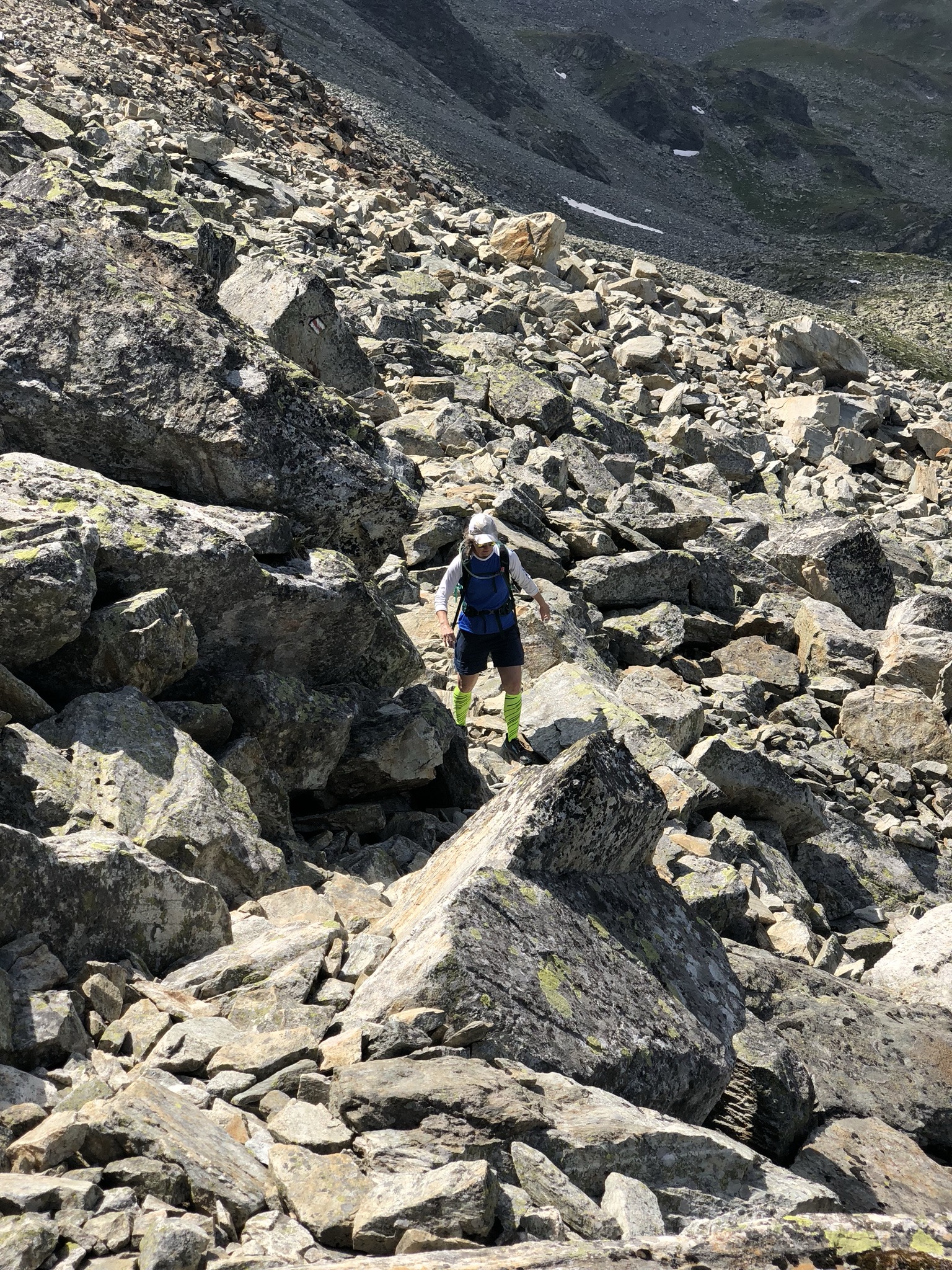 The boulders take forever to navigate!