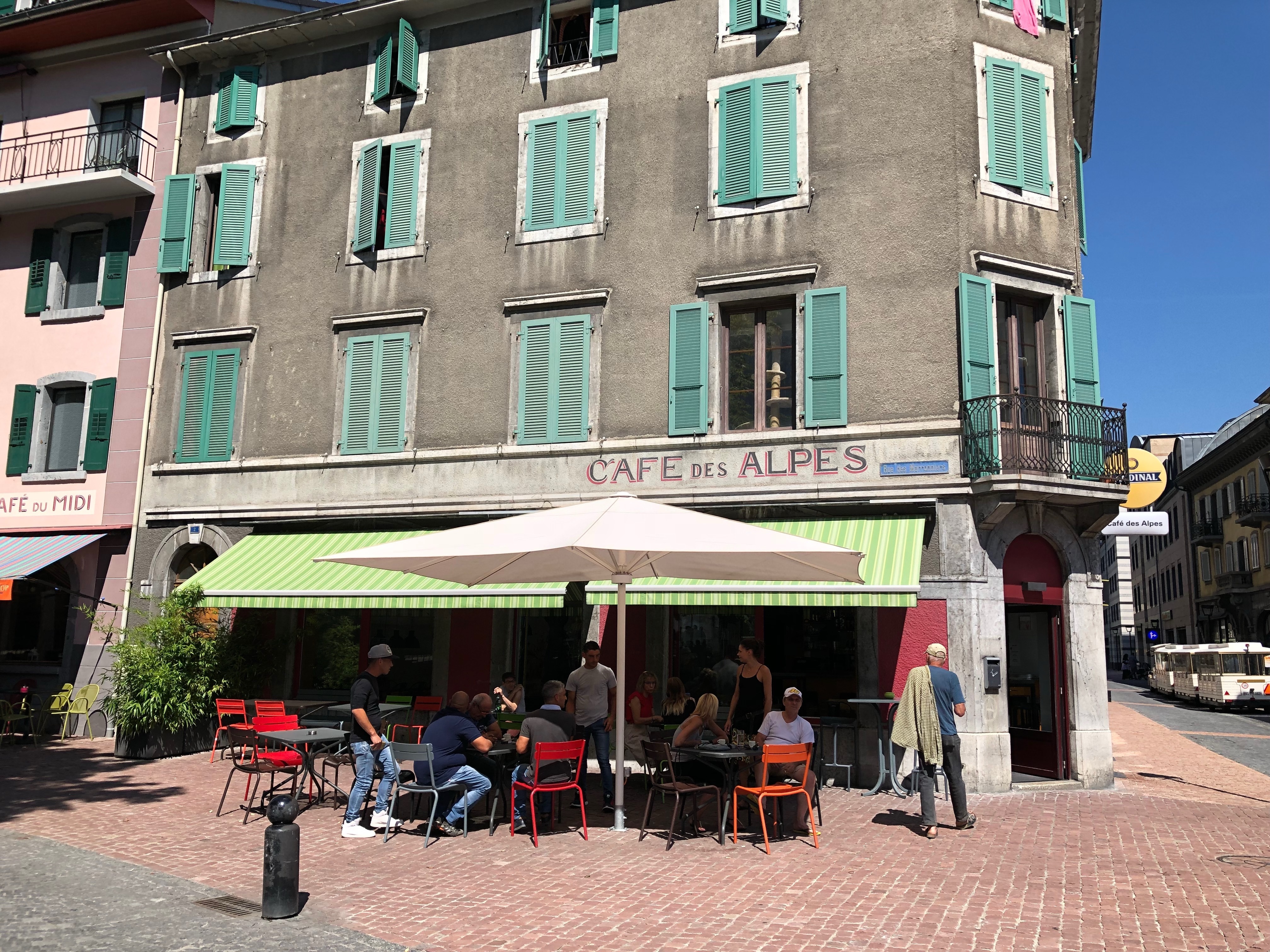 The old Café des Alpes