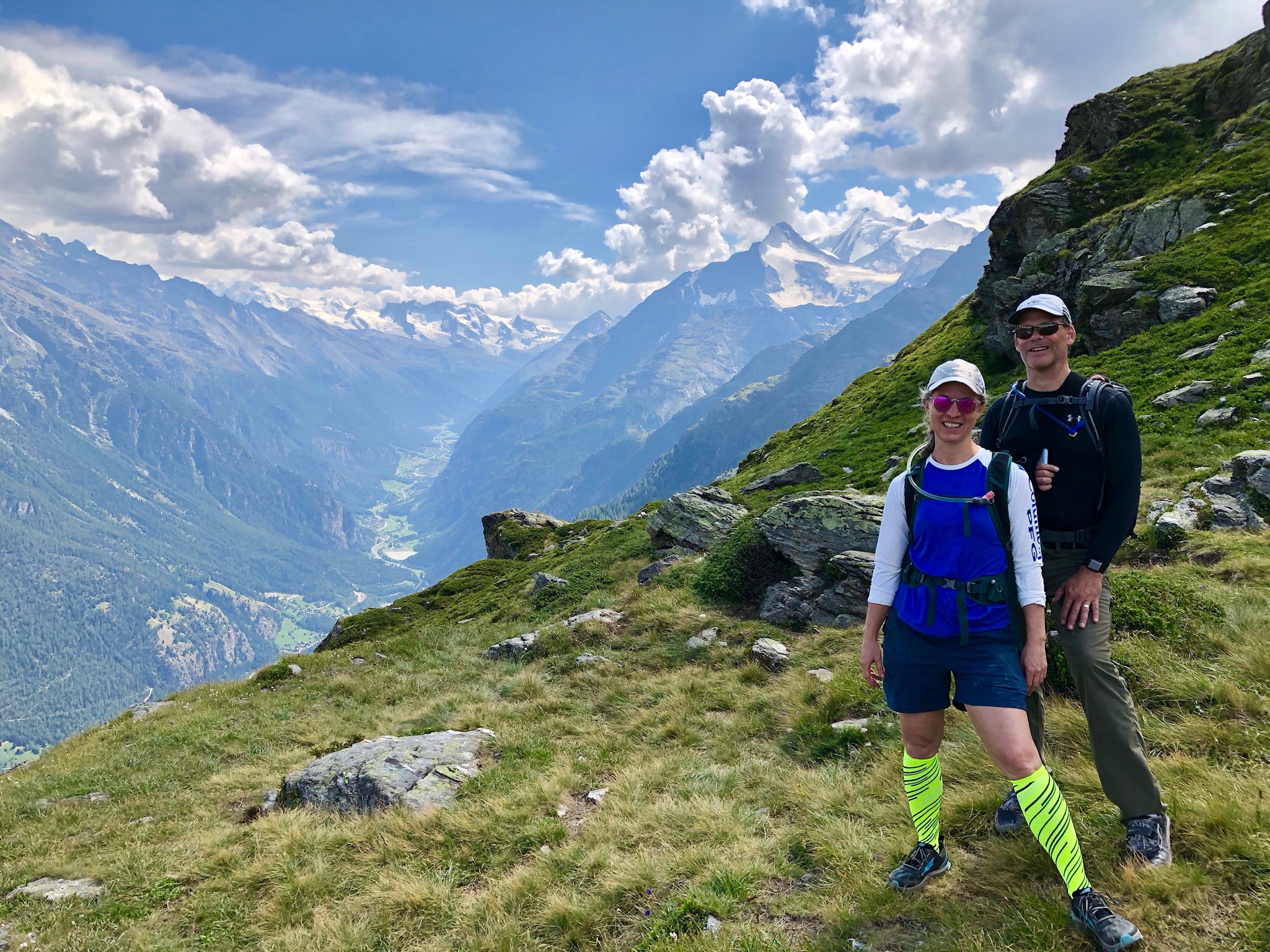 But we were now into the Mattertal, the valley that ends at the Matterhorn!