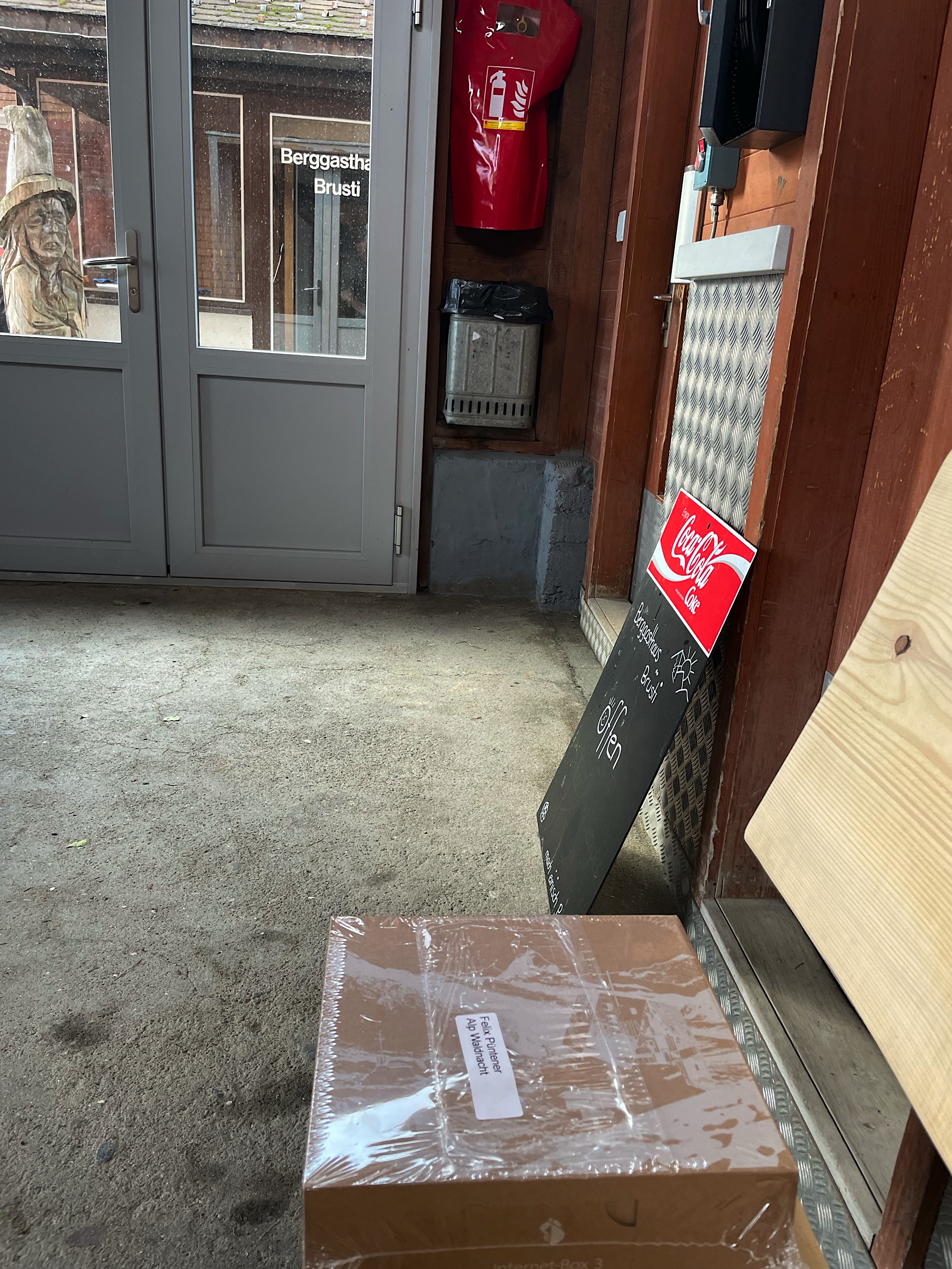 Check out the address on the package.