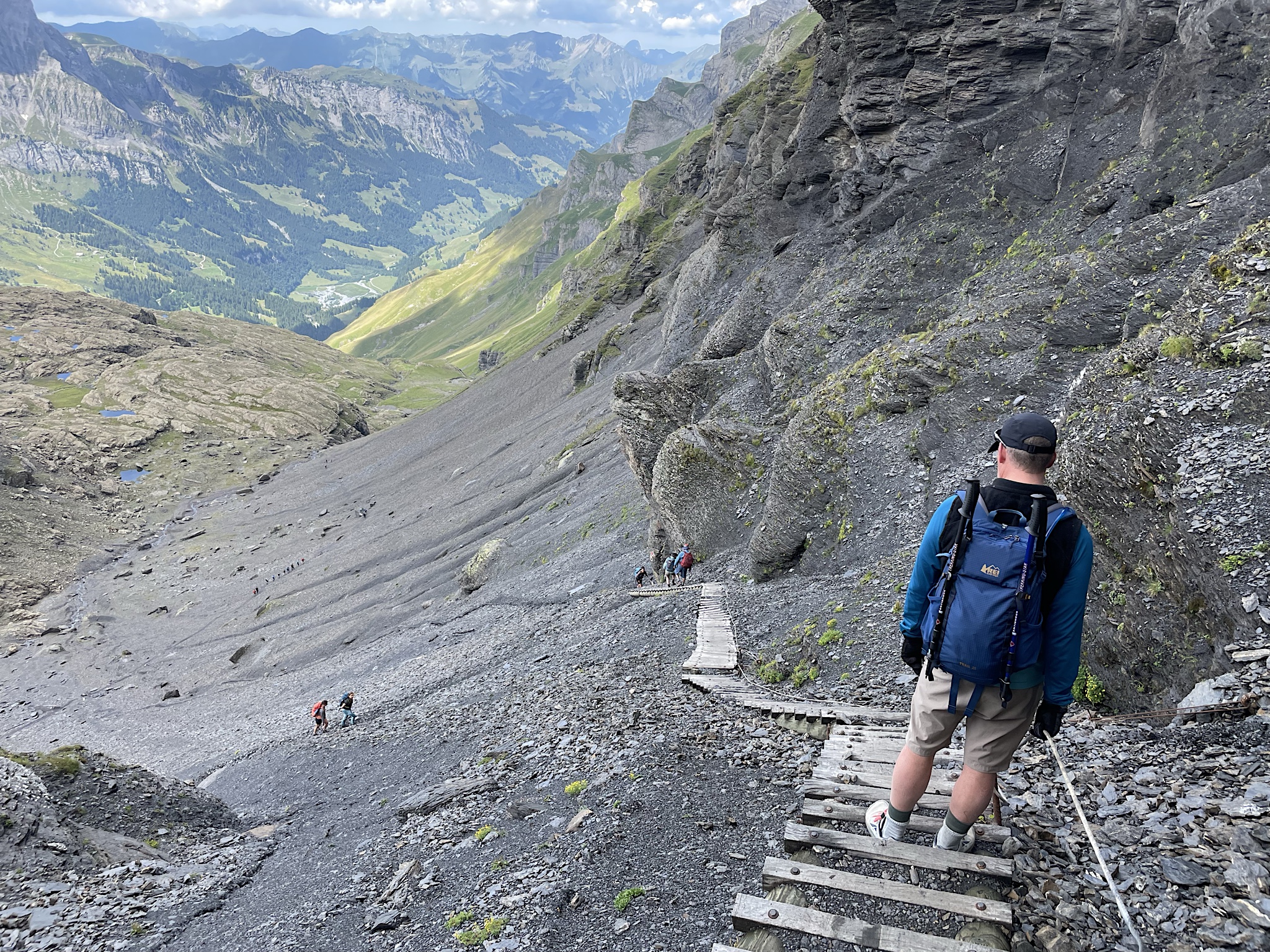 It’s steep, but it’s slippery!