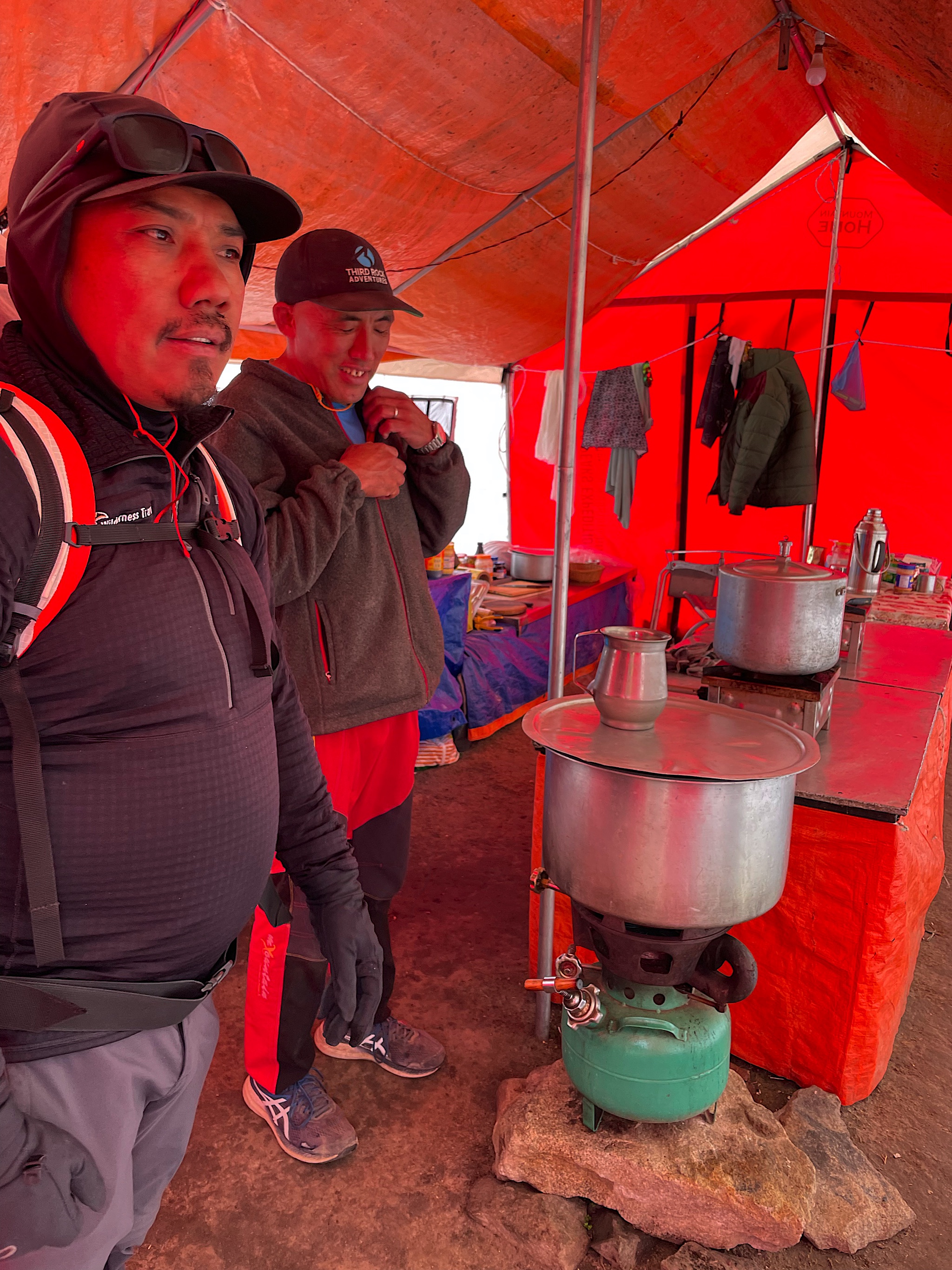 Bala knows everyone in the Khumbu!