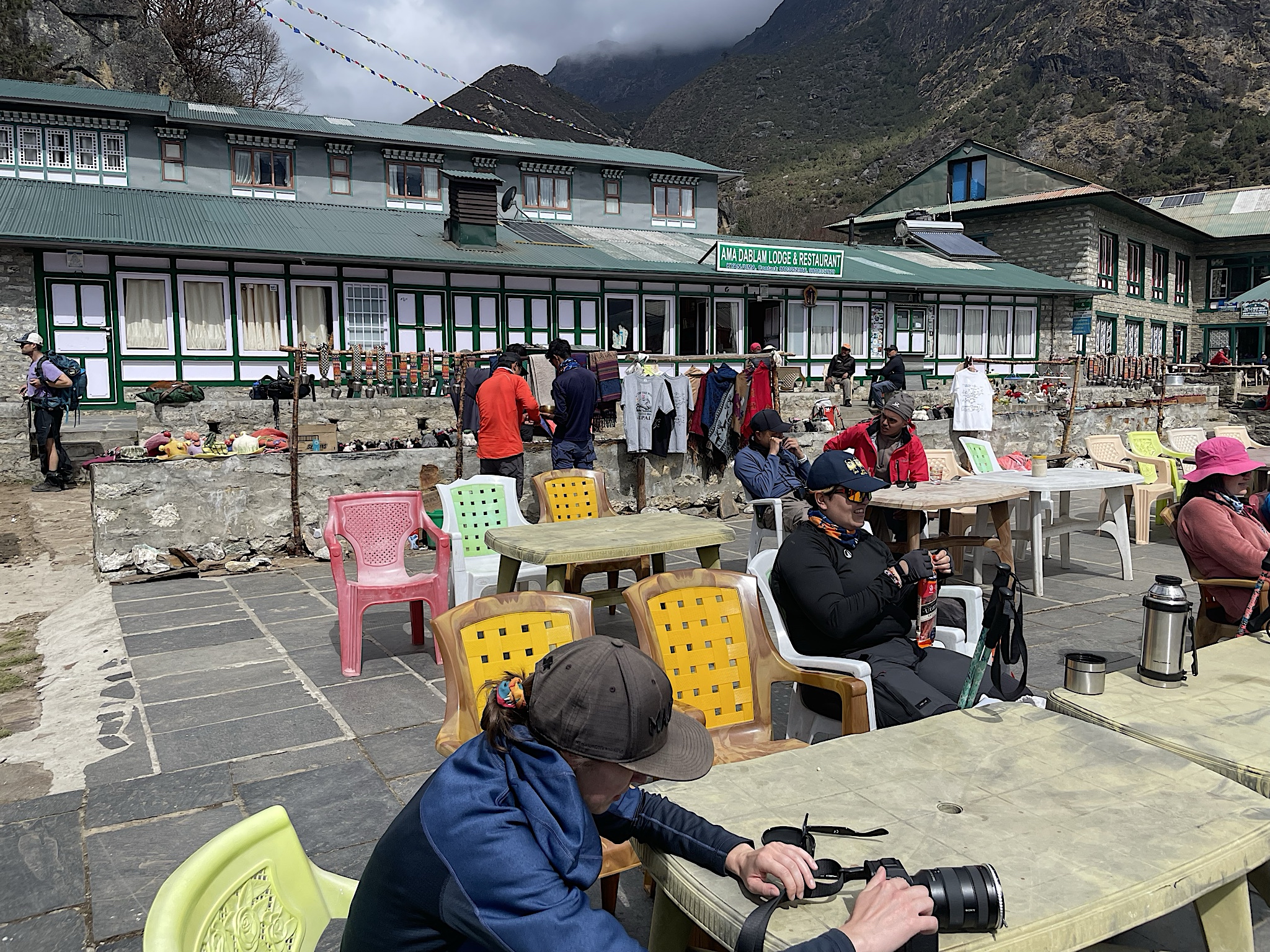 The Ama Dablam Lodge.
