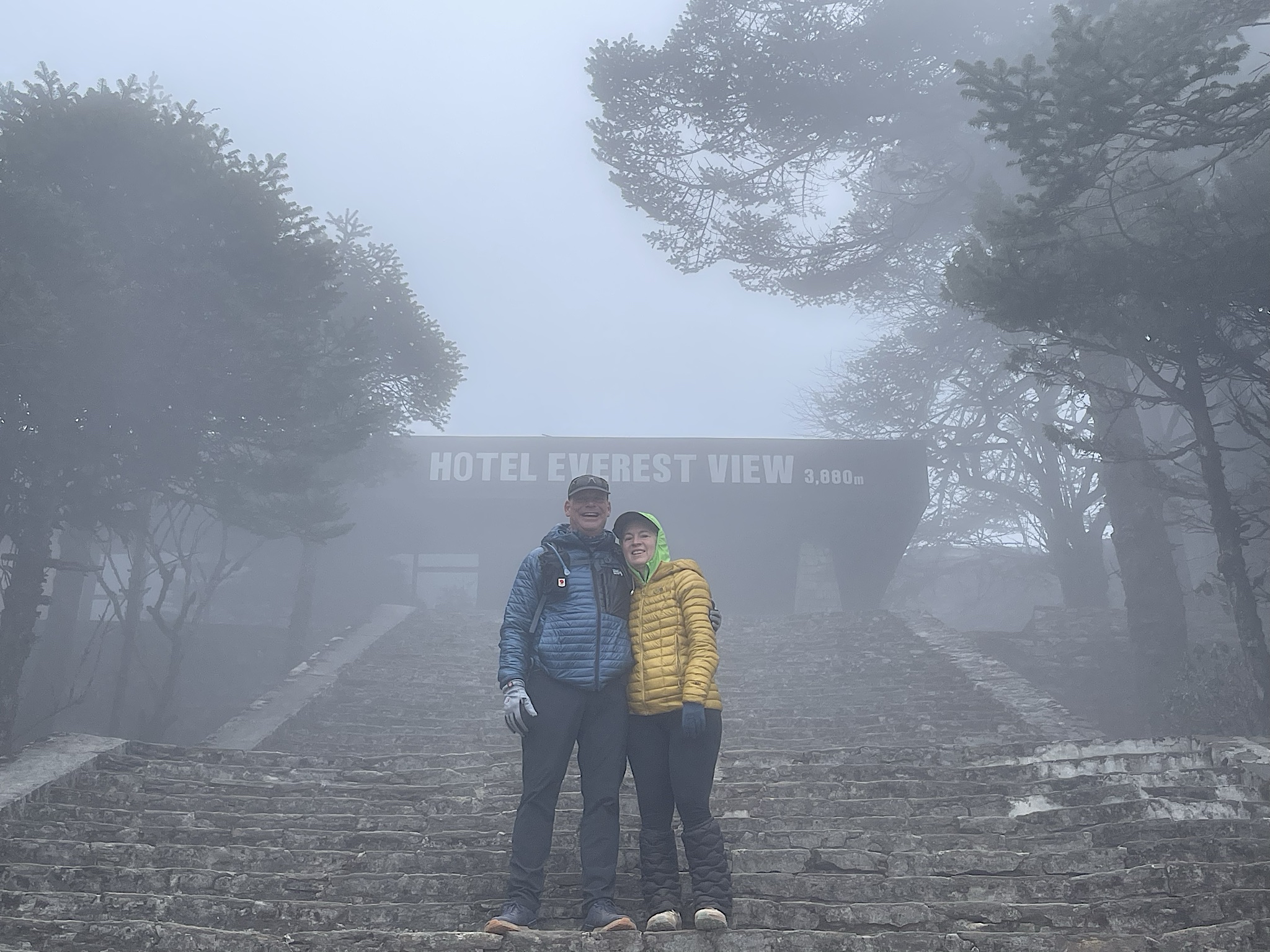 Whether the view is stupendous we really cannot say.