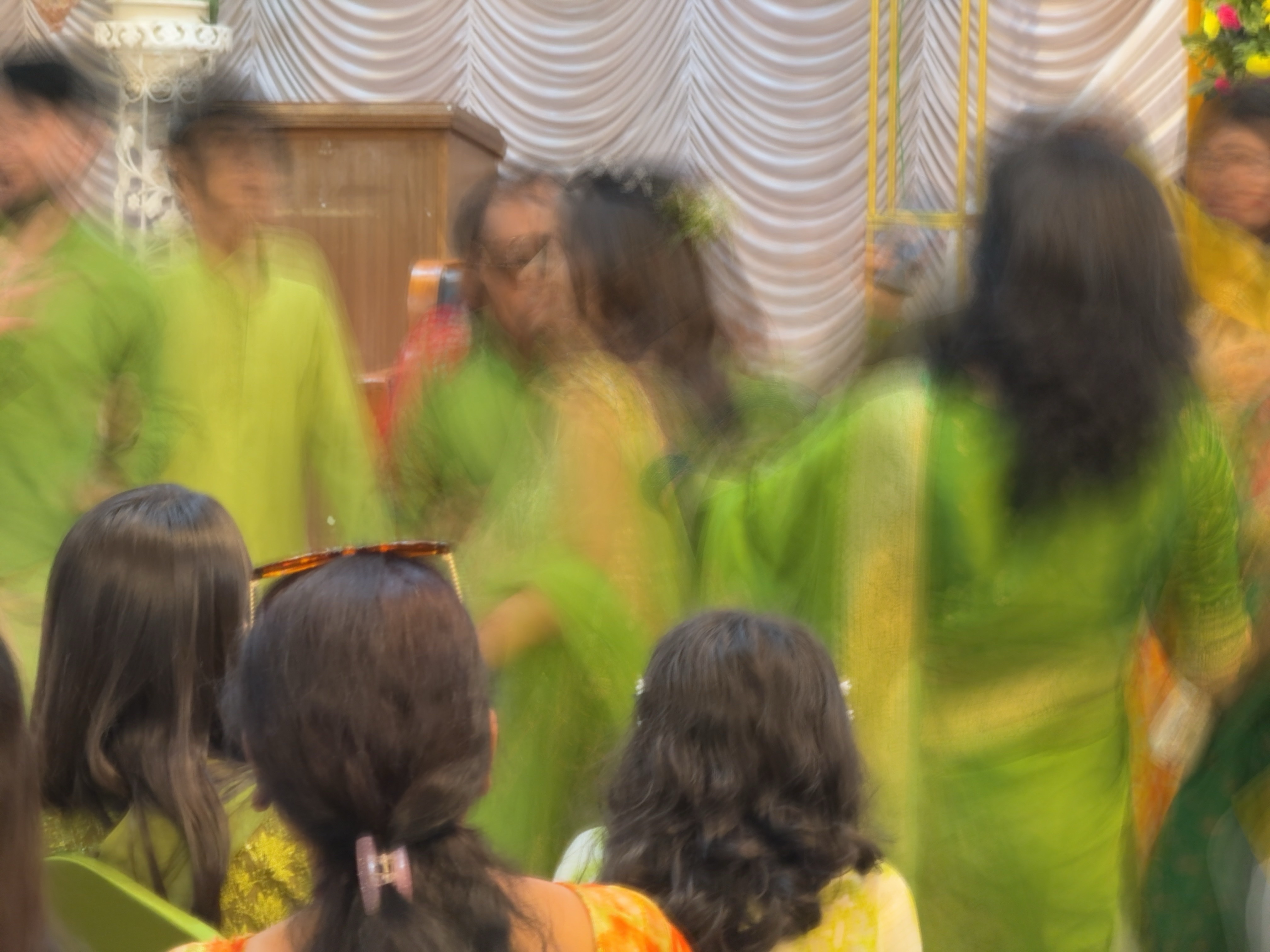 Lots of dancing, over many days, is required for a Nepali wedding.