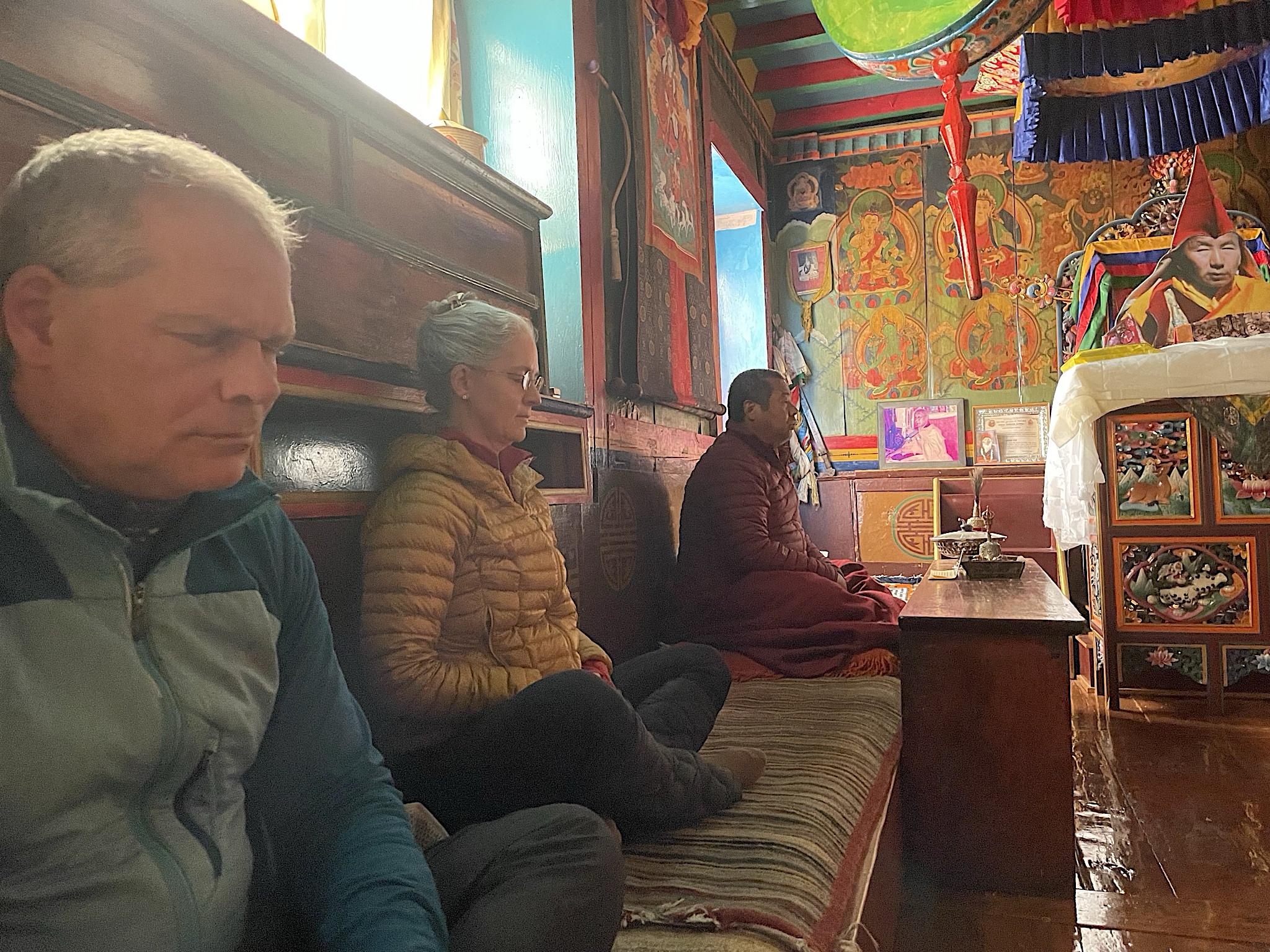 We had our own private service!