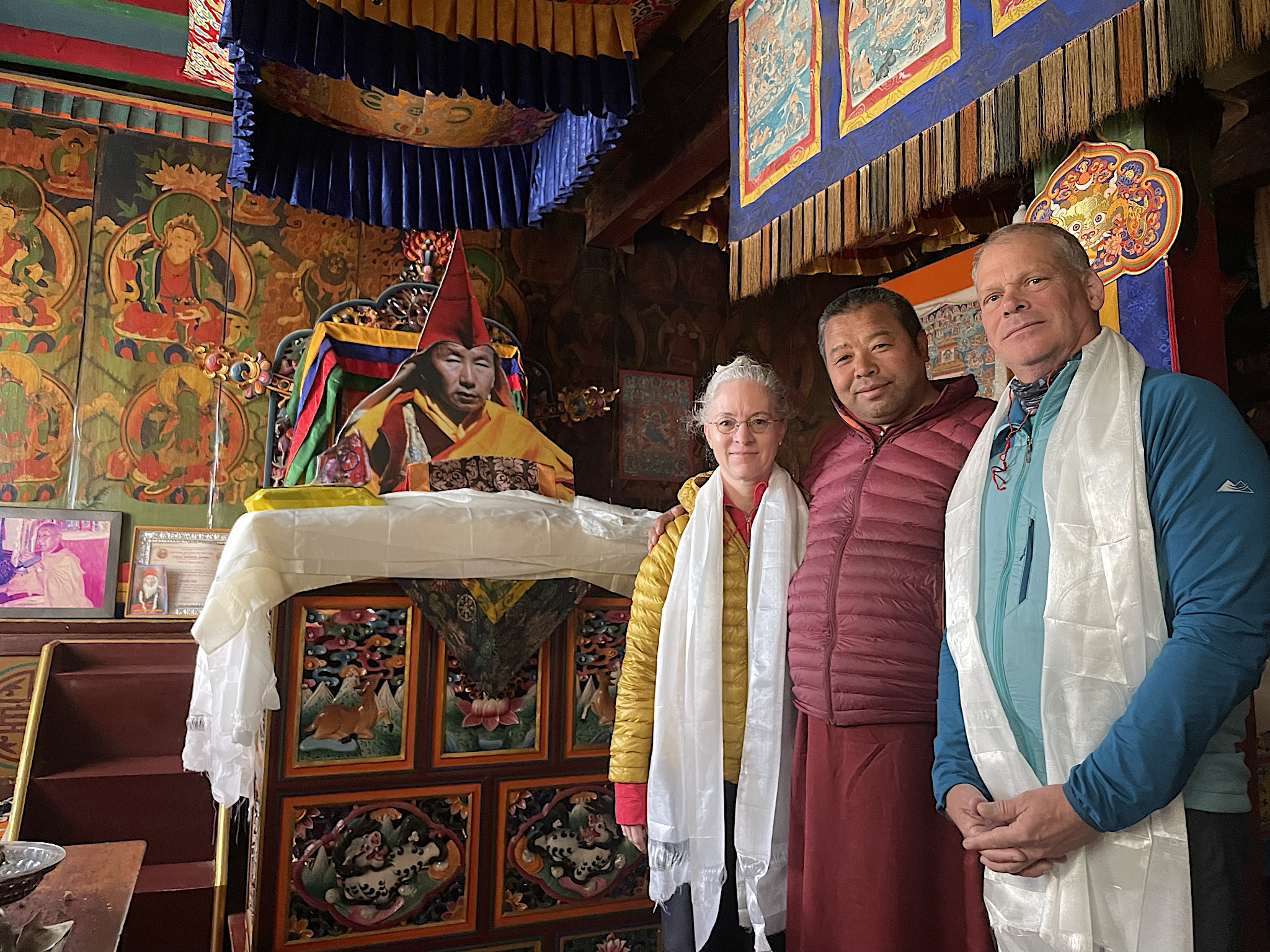 I had expected monks to be serious, but all the lamas I met were actually jolly fellows. They all have puffer jackets in lama-maroon.