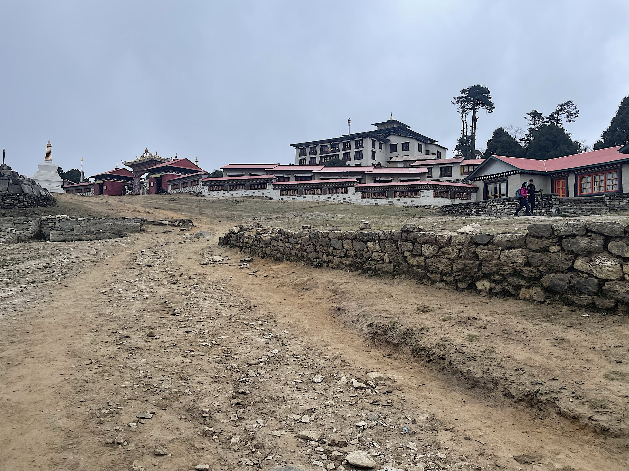 The big attraction in Tengboche is the massive monastery, but we didn’t bother to visit this one.