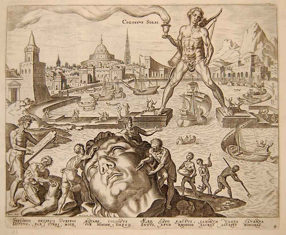 It is most famous, of course, for its “Colossos”.